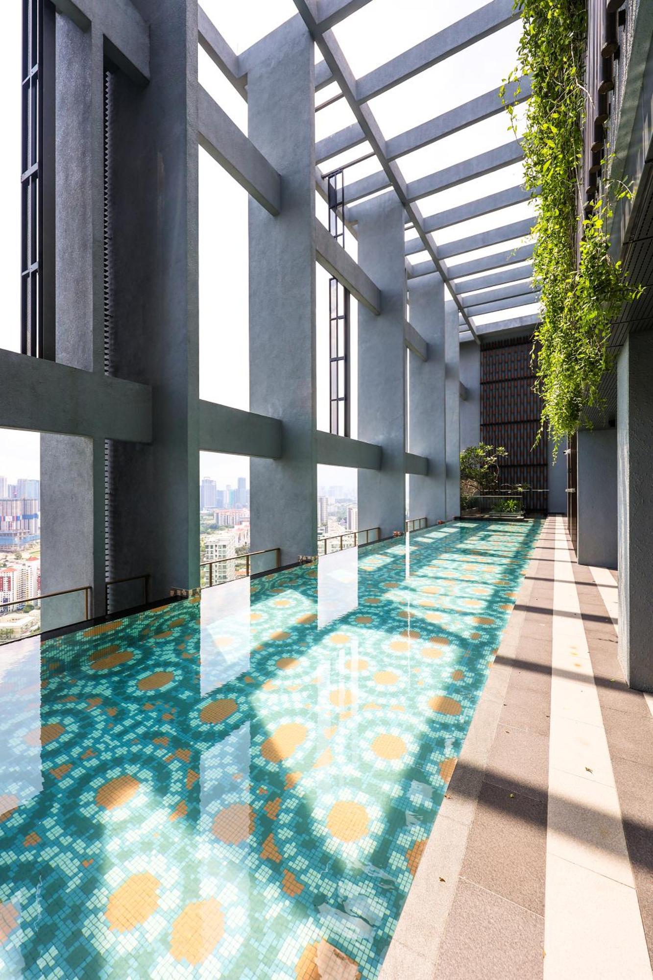 Apartament Millerz Square By Mykey Kuala Lumpur Zewnętrze zdjęcie Sky Pool