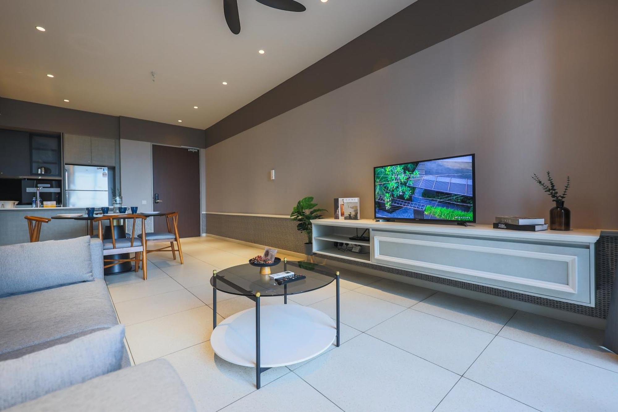 Apartament Millerz Square By Mykey Kuala Lumpur Zewnętrze zdjęcie Living Hall