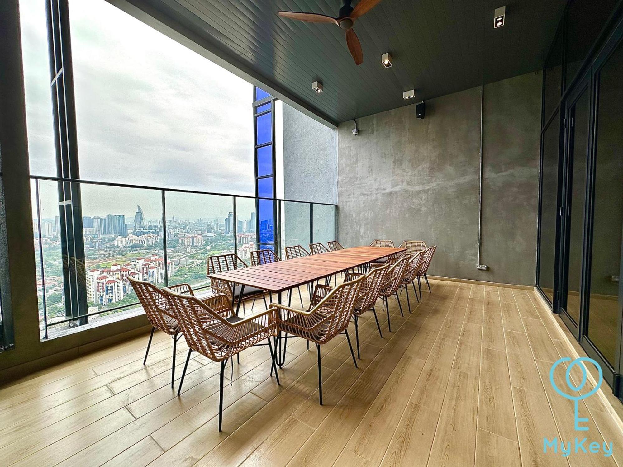 Apartament Millerz Square By Mykey Kuala Lumpur Zewnętrze zdjęcie Sky Garden